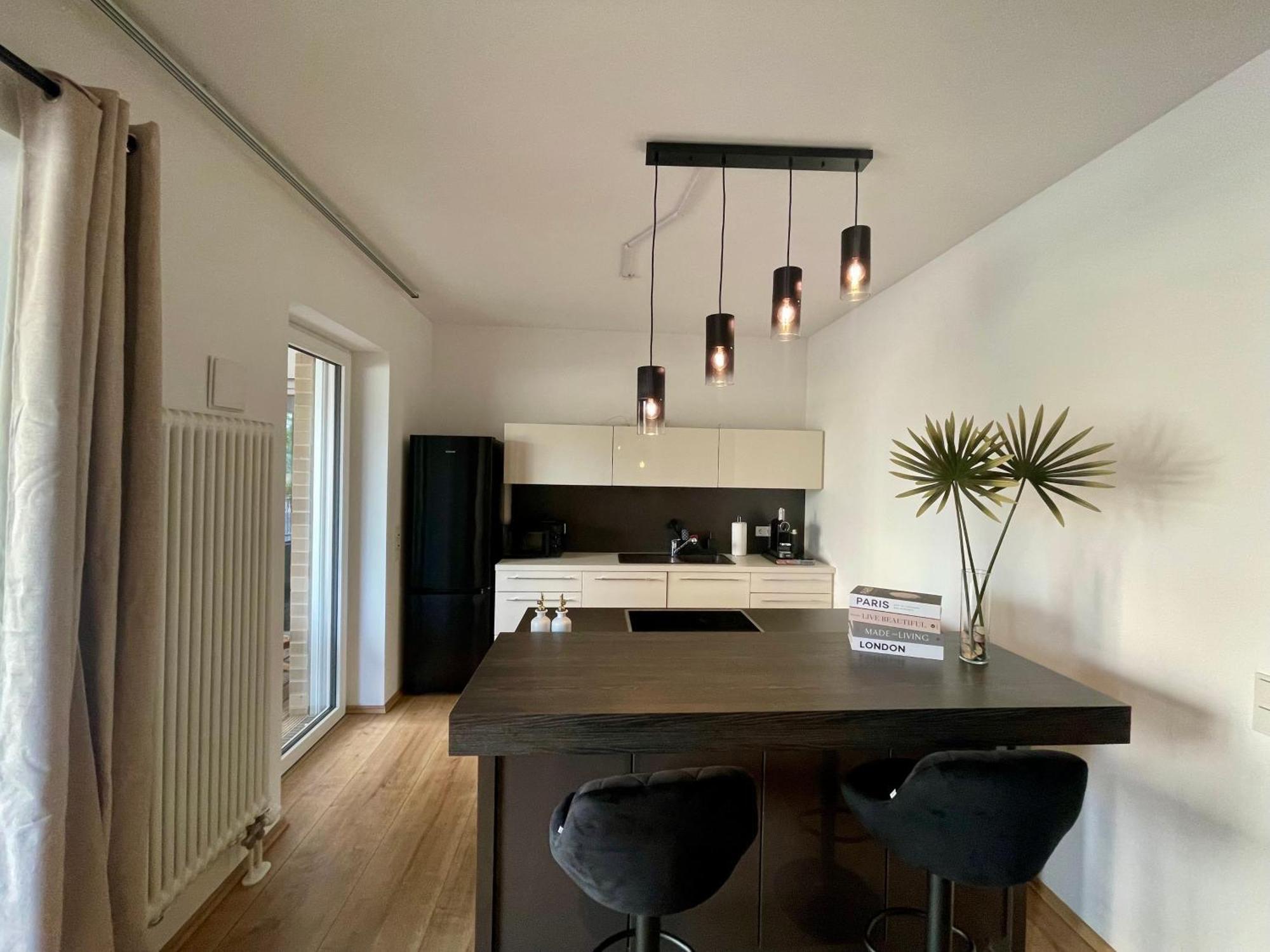 Modern Weserblick Apartment Bremen Eksteriør billede